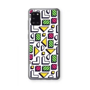 CaseCompany 8-bit N°4: Samsung Galaxy A31 Transparant Hoesje