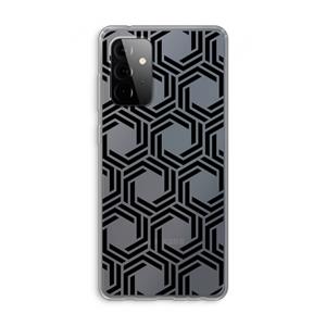 CaseCompany Geometrisch patroon: Samsung Galaxy A72 Transparant Hoesje