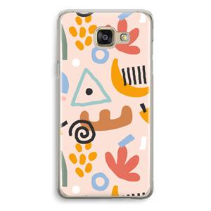 CaseCompany Abstract: Samsung Galaxy A5 (2016) Transparant Hoesje