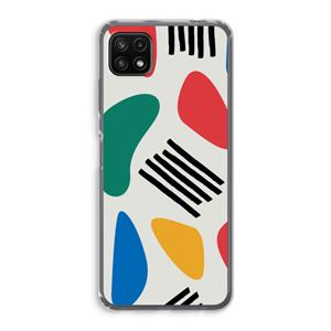 CaseCompany Illustratieve pop 1: Samsung Galaxy A22 5G Transparant Hoesje