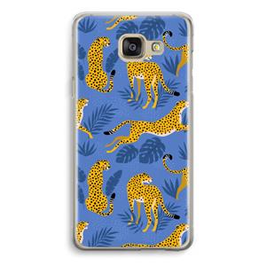 CaseCompany Luipaard: Samsung Galaxy A5 (2016) Transparant Hoesje