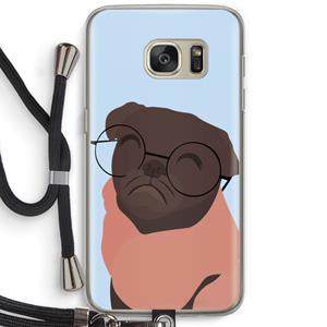 CaseCompany Ludo: Samsung Galaxy S7 Transparant Hoesje met koord