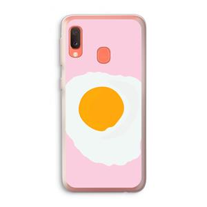 CaseCompany Sunny side up: Samsung Galaxy A20e Transparant Hoesje