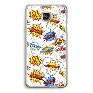 CaseCompany Pow Smack: Samsung Galaxy A5 (2016) Transparant Hoesje
