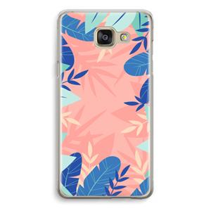 CaseCompany Tropisch: Samsung Galaxy A5 (2016) Transparant Hoesje