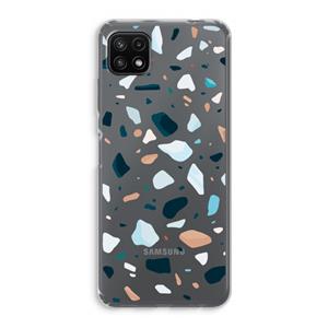 CaseCompany Terrazzo N°13: Samsung Galaxy A22 5G Transparant Hoesje