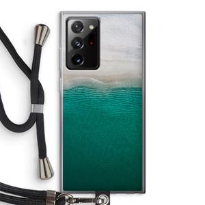 CaseCompany Stranded: Samsung Galaxy Note 20 Ultra / Note 20 Ultra 5G Transparant Hoesje met koord