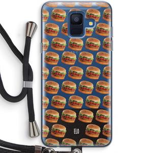 CaseCompany Giants: Samsung Galaxy A6 (2018) Transparant Hoesje met koord
