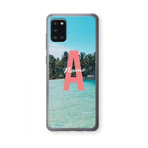 CaseCompany Pacific Dream: Samsung Galaxy A31 Transparant Hoesje