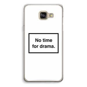CaseCompany No drama: Samsung Galaxy A5 (2016) Transparant Hoesje