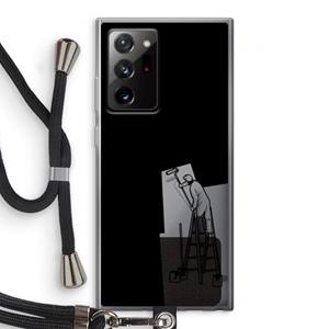 CaseCompany Musketon Painter: Samsung Galaxy Note 20 Ultra / Note 20 Ultra 5G Transparant Hoesje met koord
