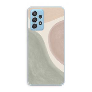 CaseCompany Geo #6: Samsung Galaxy A73 Transparant Hoesje