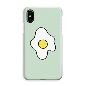 CaseCompany Spiegelei: iPhone XS Max Volledig Geprint Hoesje