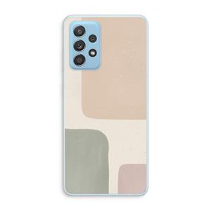 CaseCompany Geo #7: Samsung Galaxy A73 Transparant Hoesje
