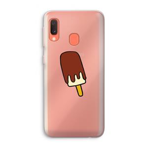 CaseCompany Frisco: Samsung Galaxy A20e Transparant Hoesje