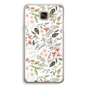 CaseCompany Sweet little flowers: Samsung Galaxy A5 (2016) Transparant Hoesje