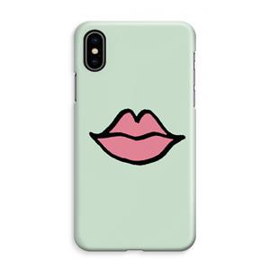 CaseCompany Kusje: iPhone XS Max Volledig Geprint Hoesje