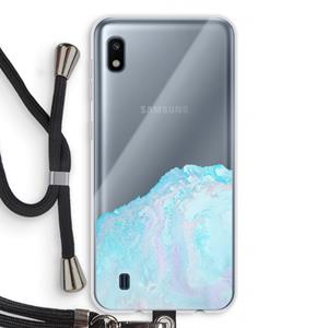 CaseCompany Fantasie pastel: Samsung Galaxy A10 Transparant Hoesje met koord