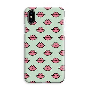 CaseCompany Lipjes: iPhone XS Max Volledig Geprint Hoesje