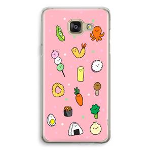 CaseCompany Happy bento friends: Samsung Galaxy A5 (2016) Transparant Hoesje