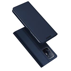 Dux Ducis Slim bookcase hoes - Xiaomi 11T / 11T Pro - Blauw