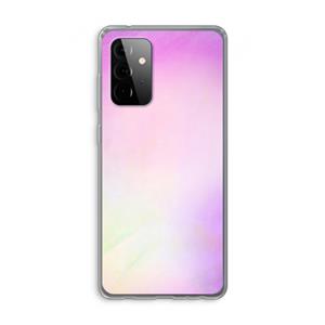 CaseCompany Flow mist pastel: Samsung Galaxy A72 Transparant Hoesje