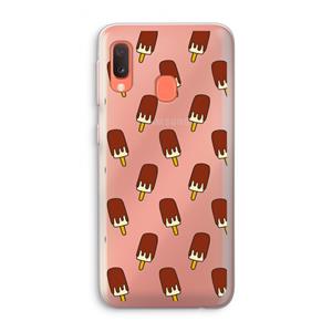 CaseCompany Yummy: Samsung Galaxy A20e Transparant Hoesje