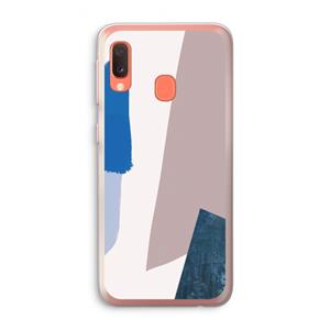 CaseCompany Lapis: Samsung Galaxy A20e Transparant Hoesje