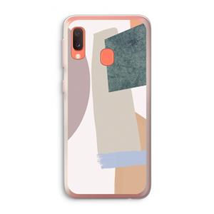 CaseCompany Lindo: Samsung Galaxy A20e Transparant Hoesje