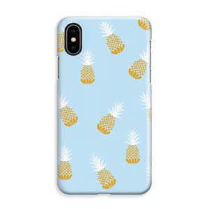 CaseCompany Ananasjes: iPhone XS Max Volledig Geprint Hoesje