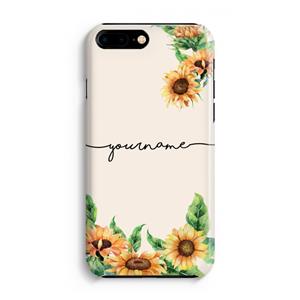CaseCompany Zonnebloemen: iPhone 8 Plus Volledig Geprint Hoesje