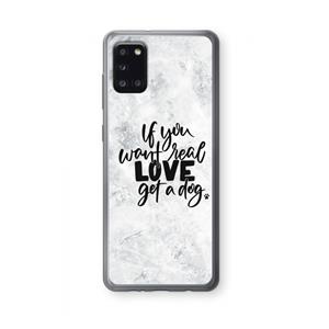 CaseCompany Partner in crime: Samsung Galaxy A31 Transparant Hoesje