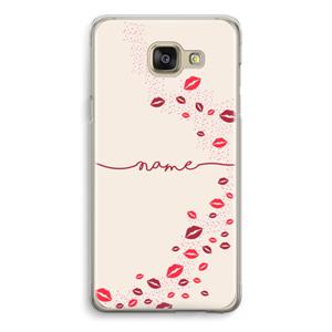 CaseCompany Kusjes: Samsung Galaxy A5 (2016) Transparant Hoesje
