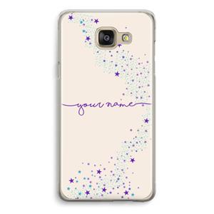 CaseCompany Sterren: Samsung Galaxy A5 (2016) Transparant Hoesje