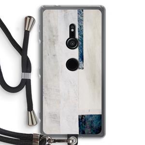 CaseCompany Meet you there: Sony Xperia XZ2 Transparant Hoesje met koord