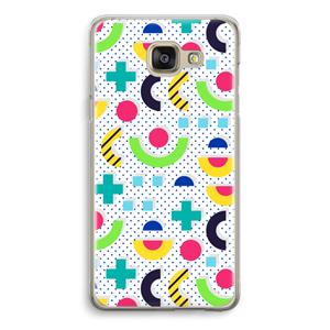 CaseCompany 8-bit N°1: Samsung Galaxy A5 (2016) Transparant Hoesje