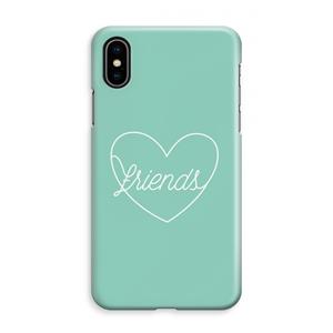 CaseCompany Friends heart pastel: iPhone XS Max Volledig Geprint Hoesje