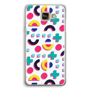 CaseCompany 8-bit N°2: Samsung Galaxy A5 (2016) Transparant Hoesje