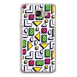 CaseCompany 8-bit N°4: Samsung Galaxy A5 (2016) Transparant Hoesje