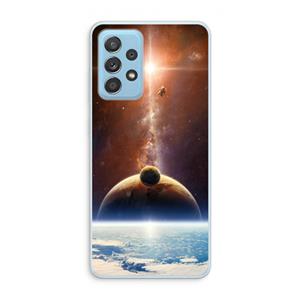 CaseCompany Omicron 2019: Samsung Galaxy A73 Transparant Hoesje