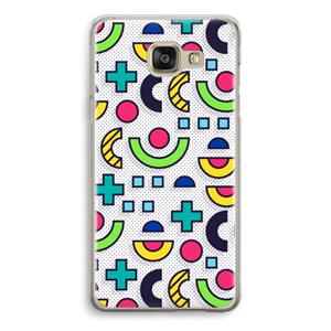 CaseCompany 8-bit N°6: Samsung Galaxy A5 (2016) Transparant Hoesje