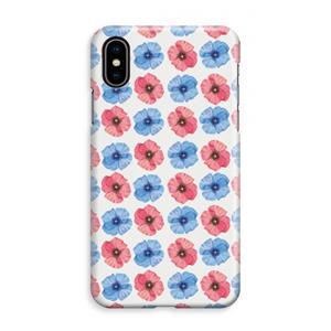 CaseCompany Klaproosjes: iPhone XS Max Volledig Geprint Hoesje