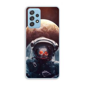 CaseCompany Voyager: Samsung Galaxy A73 Transparant Hoesje
