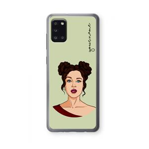 CaseCompany Pop-Art Creator: Samsung Galaxy A31 Transparant Hoesje