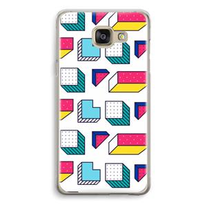 CaseCompany 8-bit N°7: Samsung Galaxy A5 (2016) Transparant Hoesje