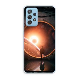 CaseCompany Ephemeral: Samsung Galaxy A73 Transparant Hoesje