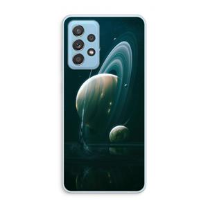 CaseCompany Mercurius: Samsung Galaxy A73 Transparant Hoesje