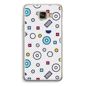 CaseCompany 8-bit N°9: Samsung Galaxy A5 (2016) Transparant Hoesje