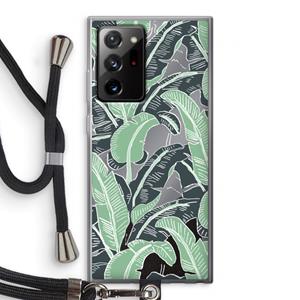 CaseCompany This Sh*t Is Bananas: Samsung Galaxy Note 20 Ultra / Note 20 Ultra 5G Transparant Hoesje met koord