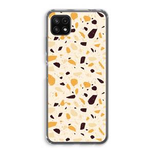 CaseCompany Terrazzo N°13: Samsung Galaxy A22 5G Transparant Hoesje